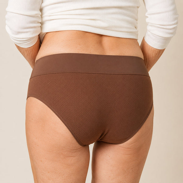 LeakFree High-Rise Underwear worn, back view
