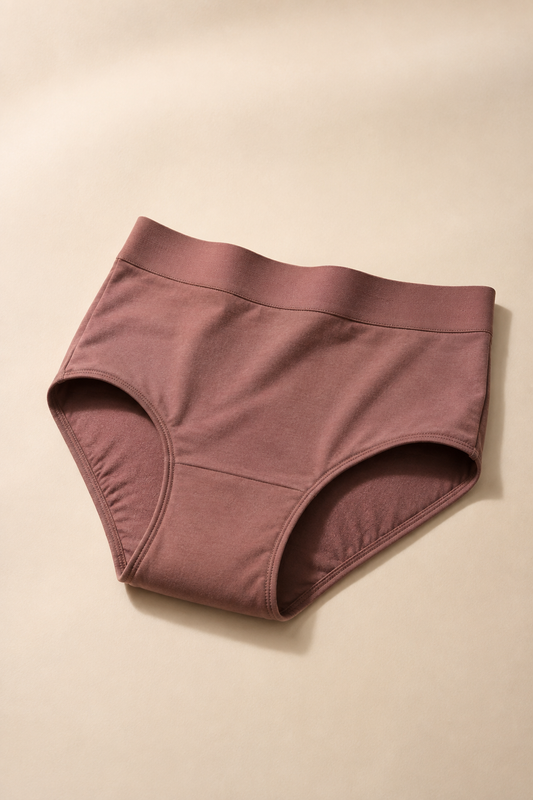 Cocoa-rose high-rise Wearleakfree underwear